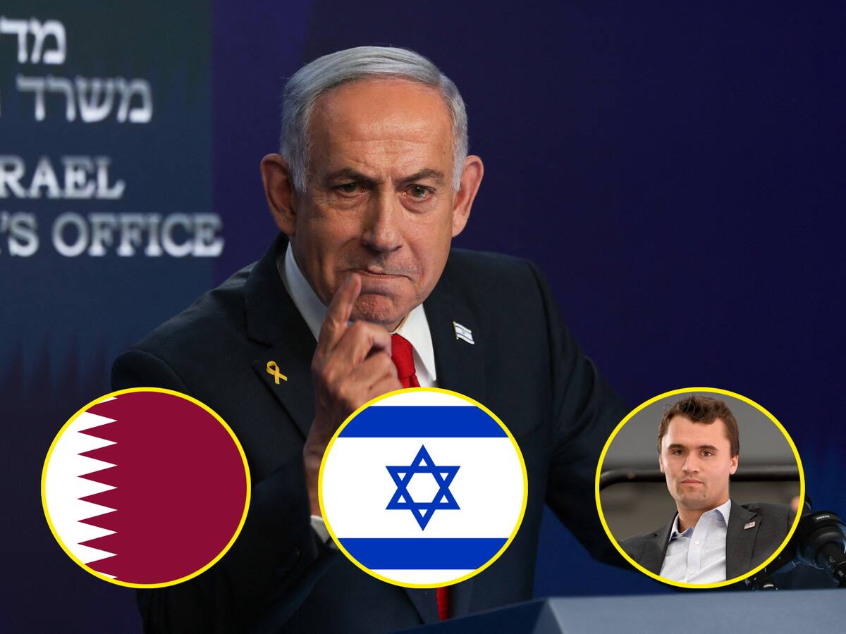 Netanyahu señaló a Catar por difundir la “monstruosa mentira” de que Israel mató a Charlie Kirk