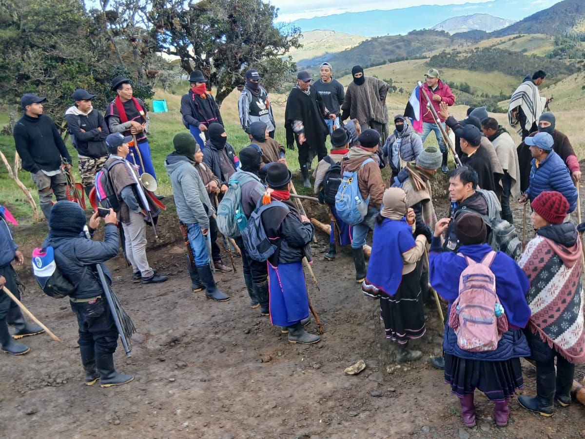 Gobierno plantea crear sistema de información sobre guardias indígenas: ¿para qué?