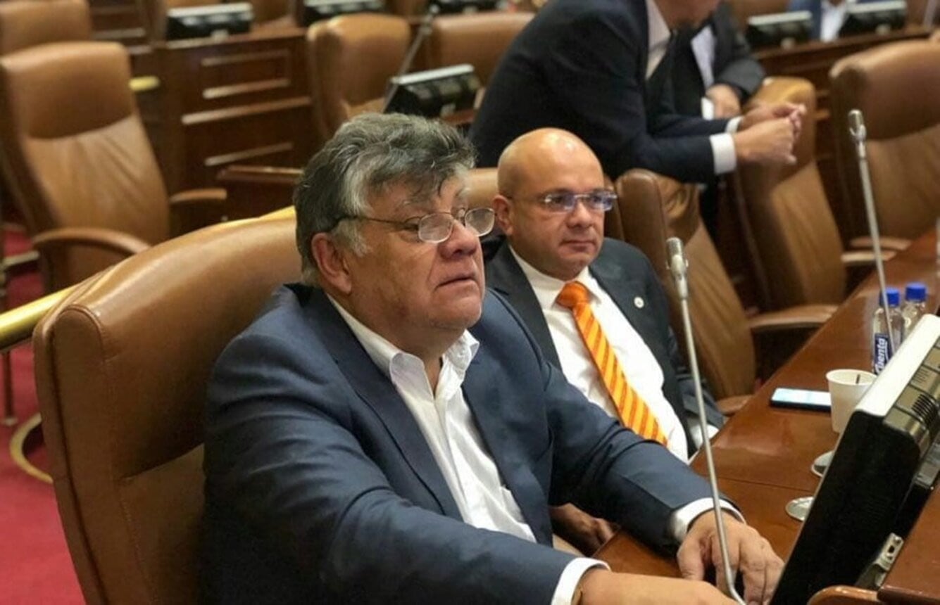 Congresista de Risaralda relacionado en el 'Caso Perla Negra' / Foto: Tomada Twitter Diego Patiño