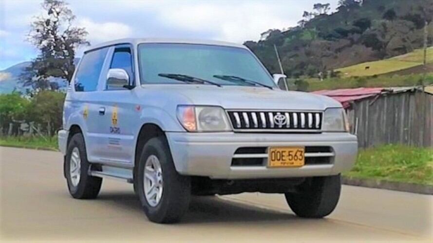 Este vehículo, adscrito a la Oficina para la Gestión del Riesgo, fue hurtado . Foto: Cortesía