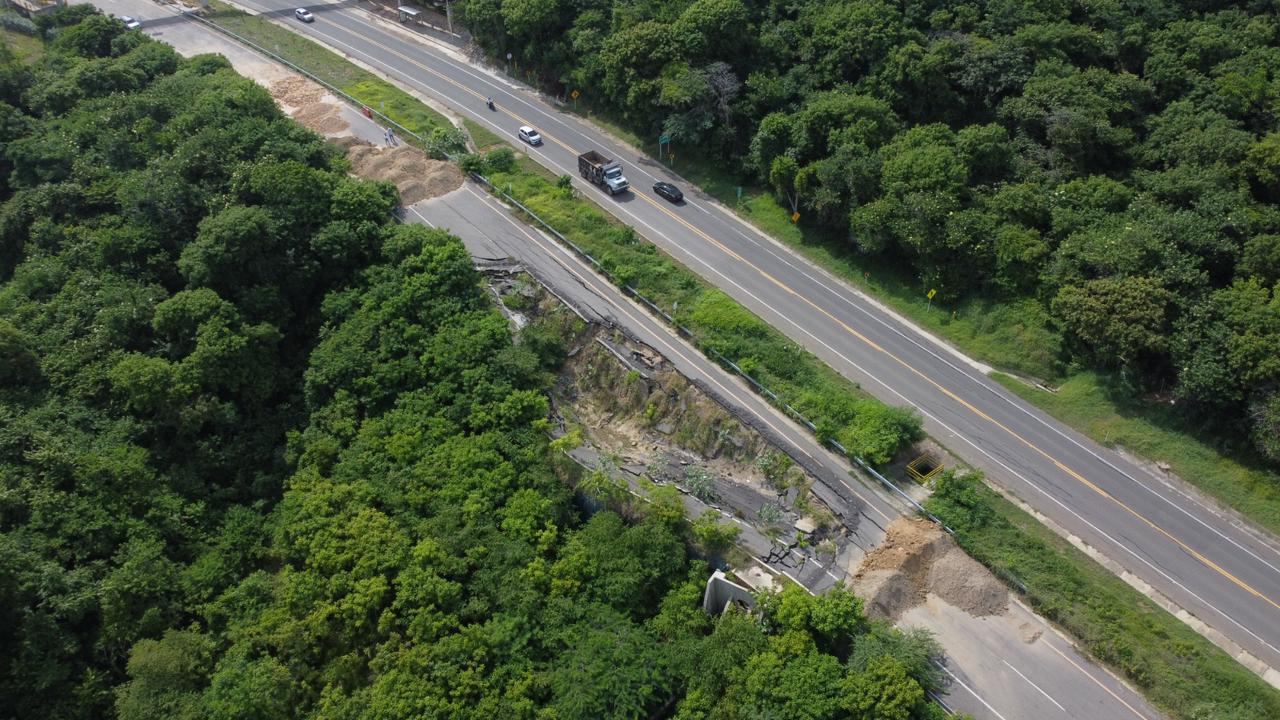 vía Cartagena – Barranquilla. Foto: Invías.