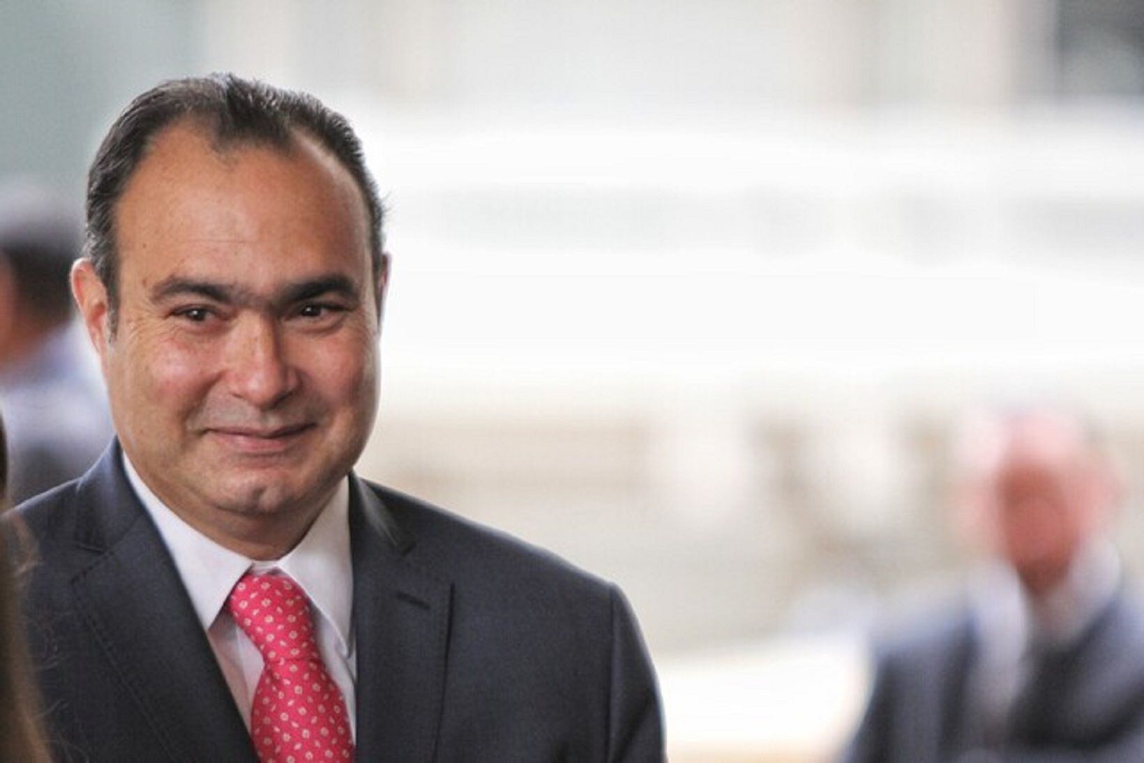 Exmagistrado Jorge Pretelt fue trasladado a una guarnición militar en Montería. Foto: Colprensa - Álvaro Tavera.