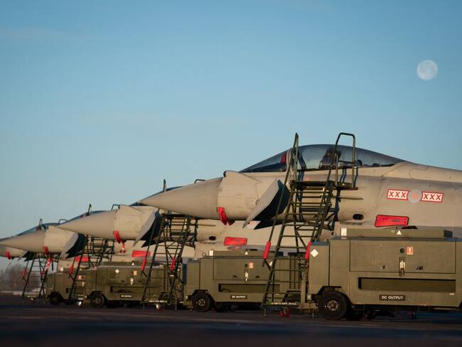 Imagen de referencia de Ejército del Aire italiano. Foto: Getty Images.