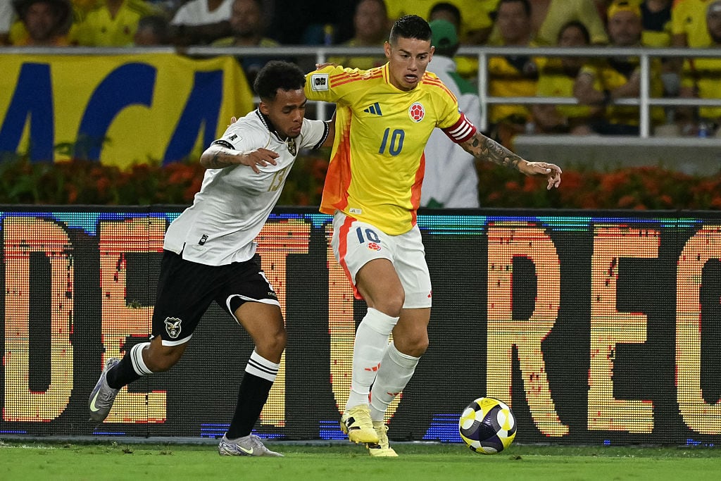 Colombia vs. Bolivia. Foto: Getty Images.