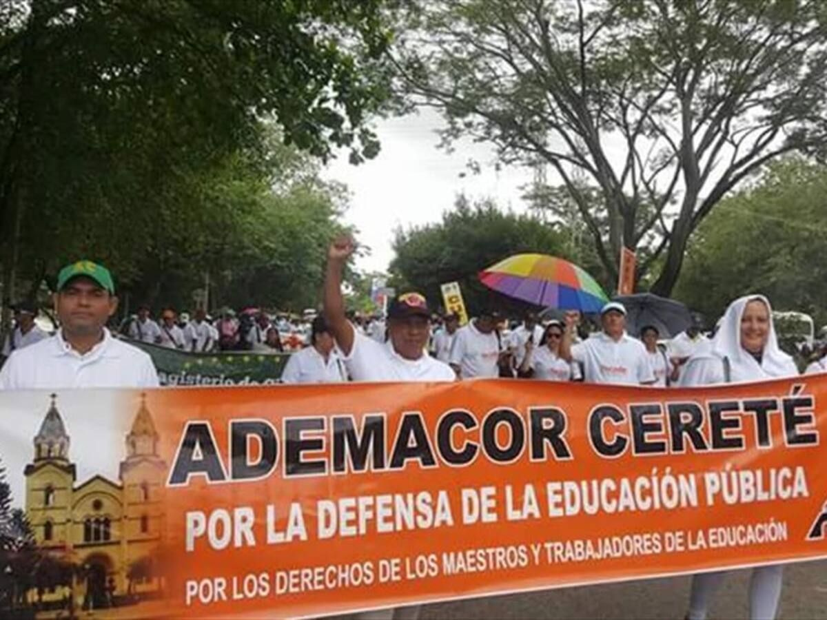 Cerca de 12.000 docentes se irían a paro el próximo 28 de enero en Córdoba