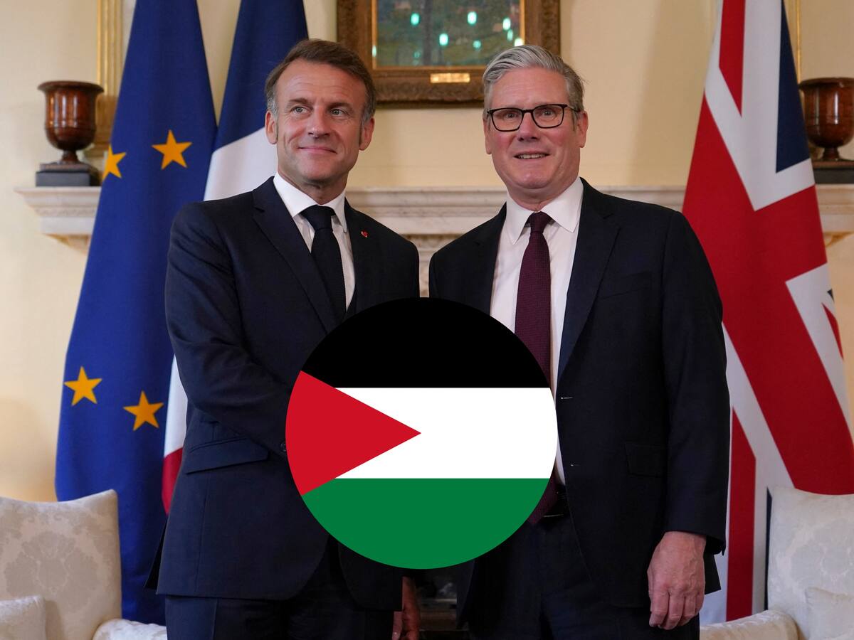 Macron pidió que Francia y Reino Unido reconozcan conjuntamente el Estado de Palestina