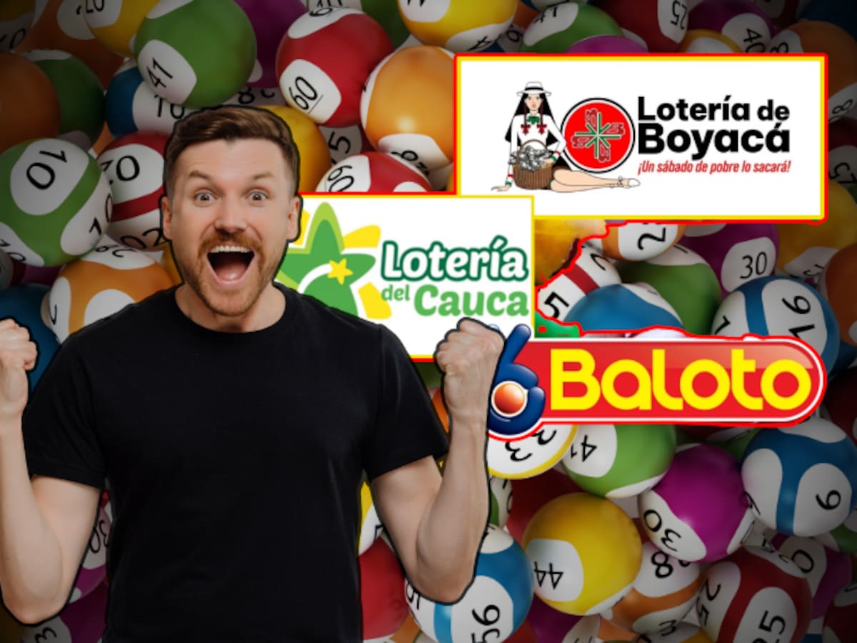 Resultados Lotería de Boyacá, Cauca y Baloto HOY sábado 8 de AGOSTO: números ganadores y premios