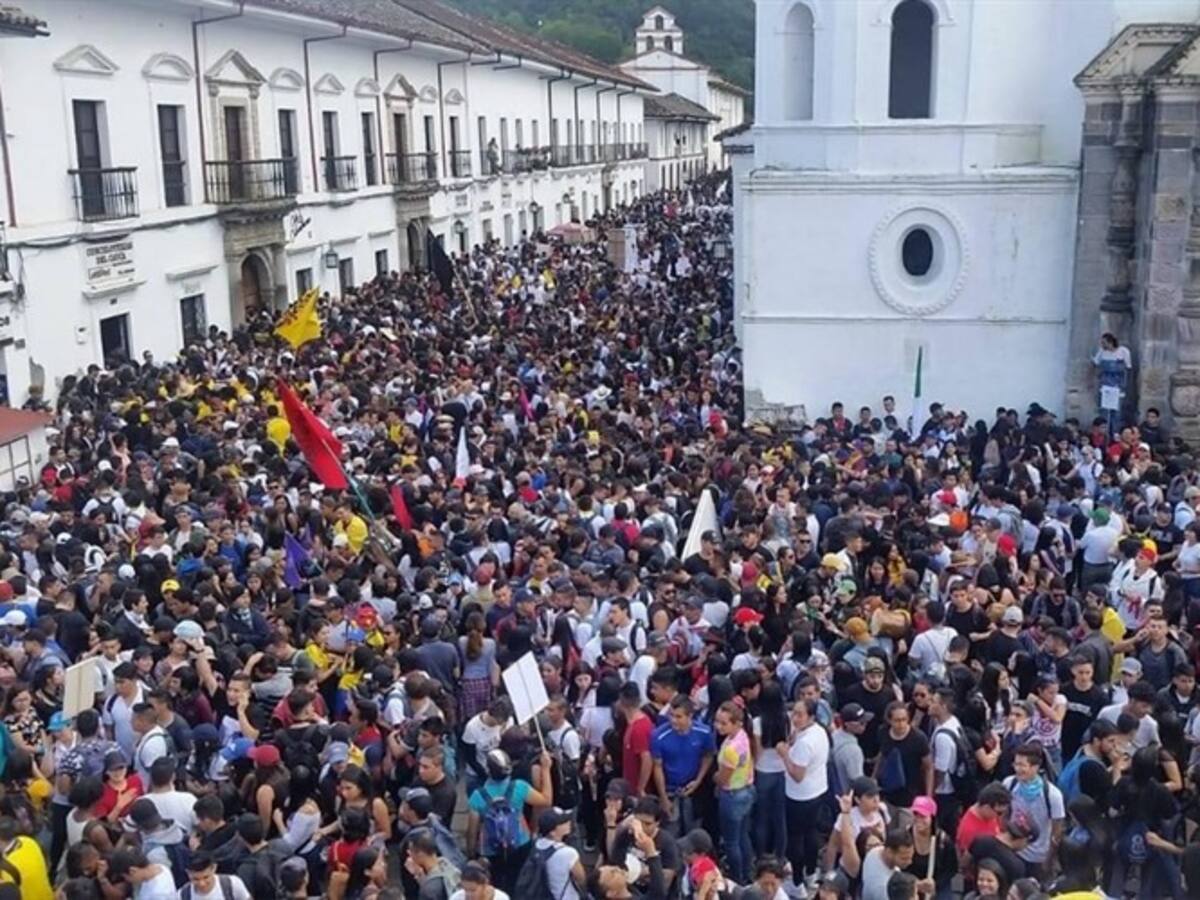 Organizaciones sociales y estudiantiles continúan las protestas en Popayán