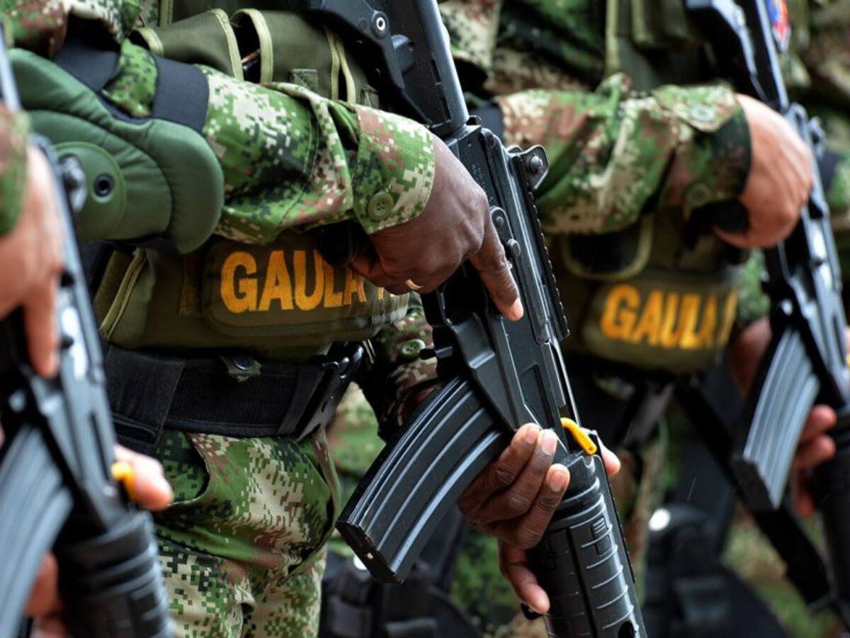 Gaula capturó a 9 presuntos integrantes de ‘Los Rastrojos Costeños’ en Barranquilla