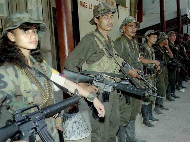 Guerrilleros de las Farc. Foto: Colprensa
