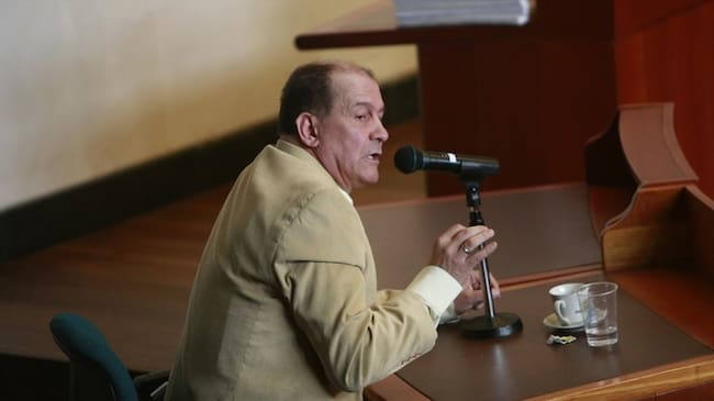 Alias Ernesto Báez culminó el 26 de octubre de 2016 una pena alternativa de ocho años por haberse desmovilizado bajo los términos de la ley de Justicia y Paz. Foto: Colprensa