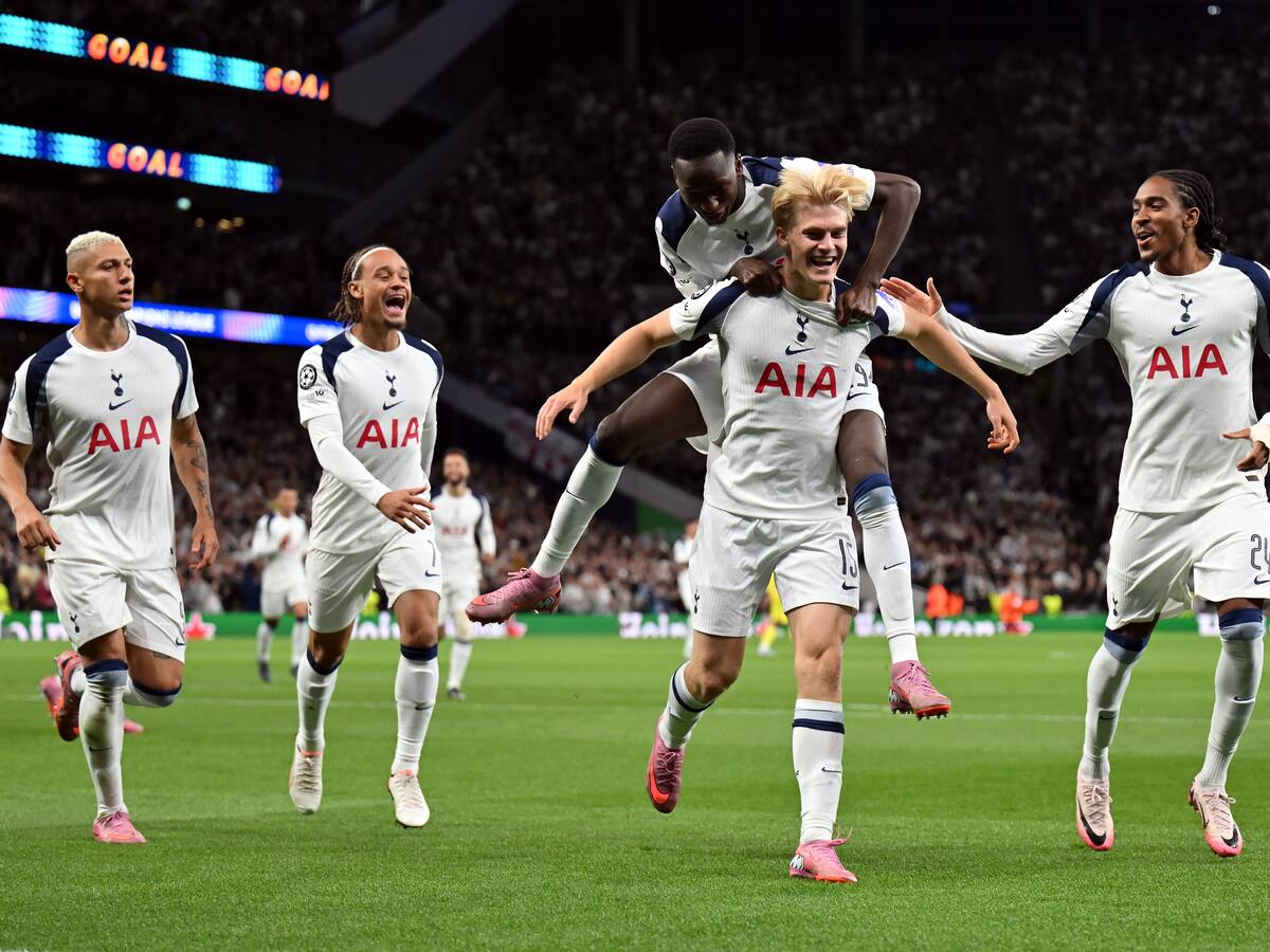 Tottenham ganó 1-0 al Villarreal en Champions League: Luiz Junior hizo autogol