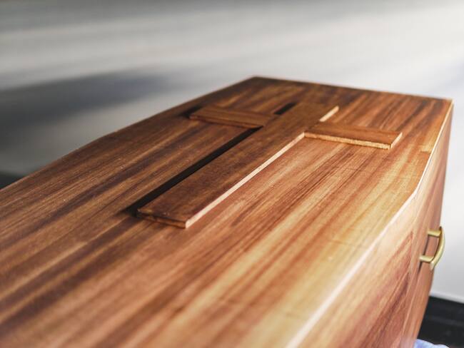 Imagen de referencia de féretro