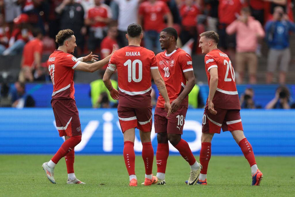 Suiza vs. Hungría, Eurocopa 2024. Foto: Jonathan Moscrop/Getty Images