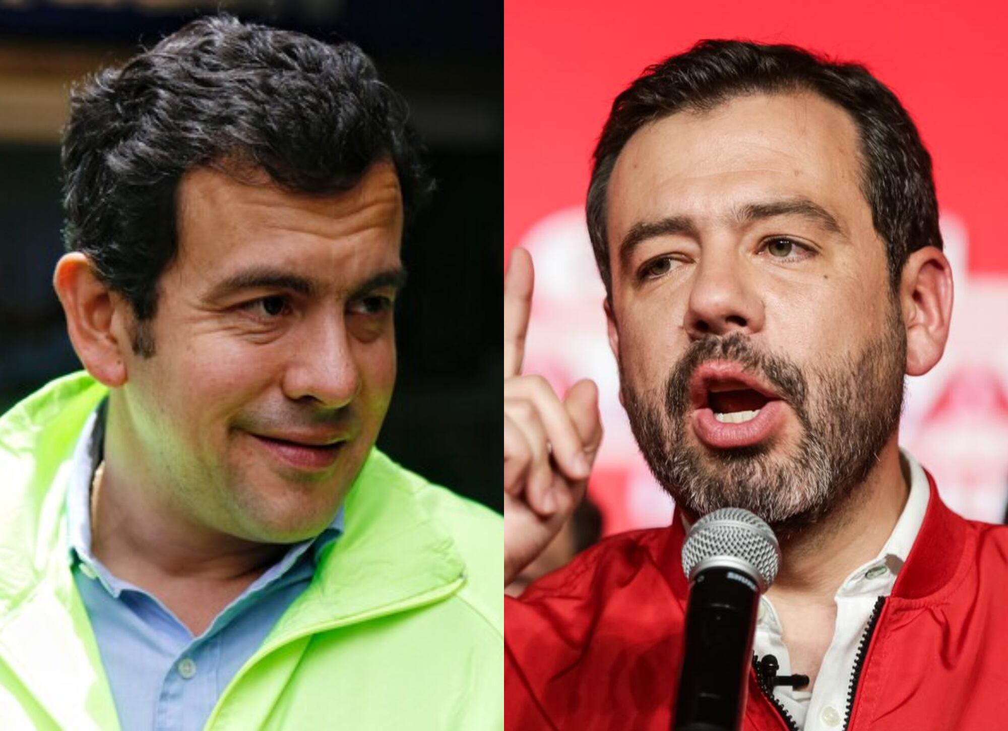 Rodrigo Lara y Carlos Fernando Galán. Foto: (Colprensa - Camila Diaz) / Colprensa