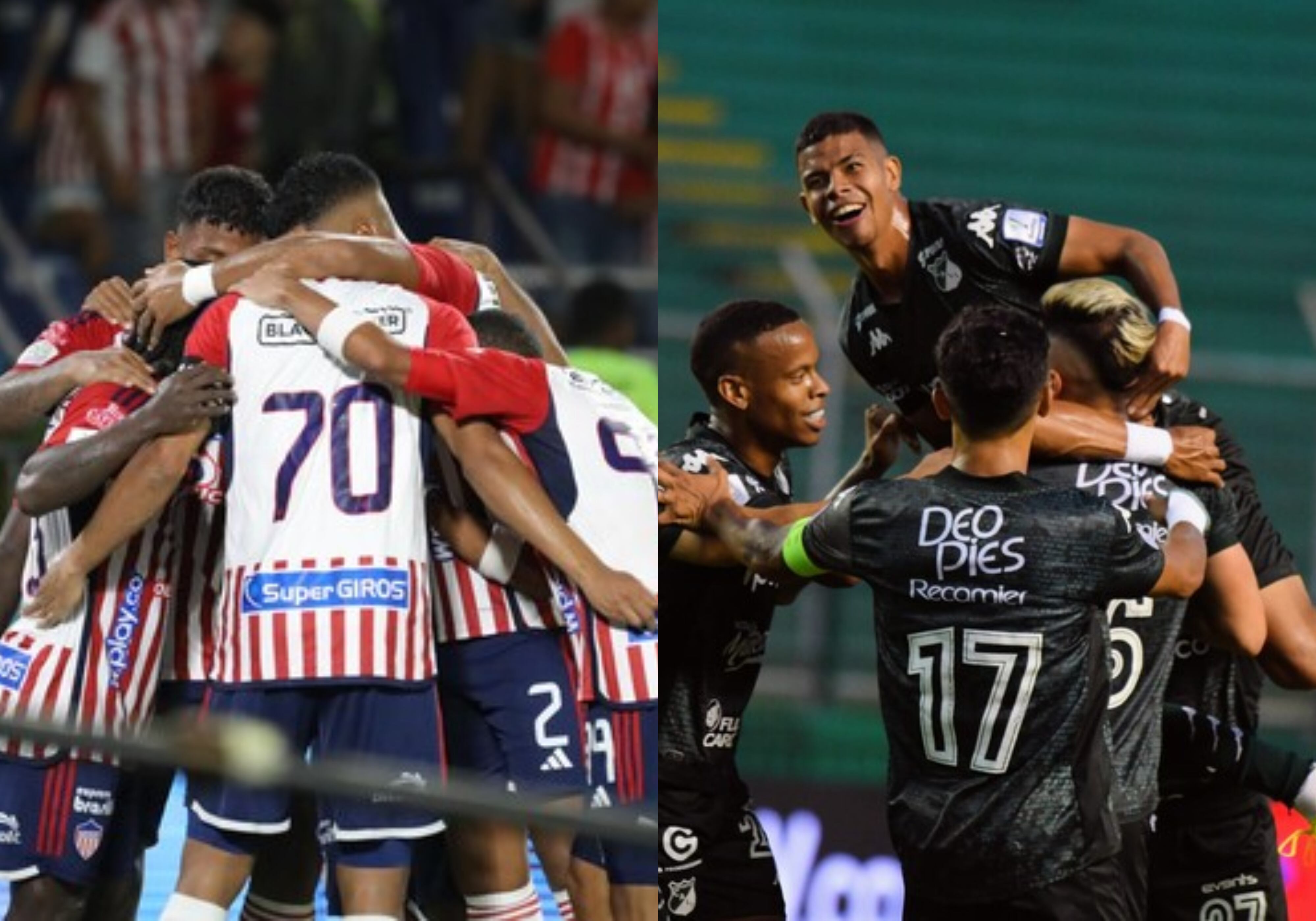 Junior de Barranquilla y Deportivo Cali. Foto: Colprensa / (Colprensa-José L. Guzmán).