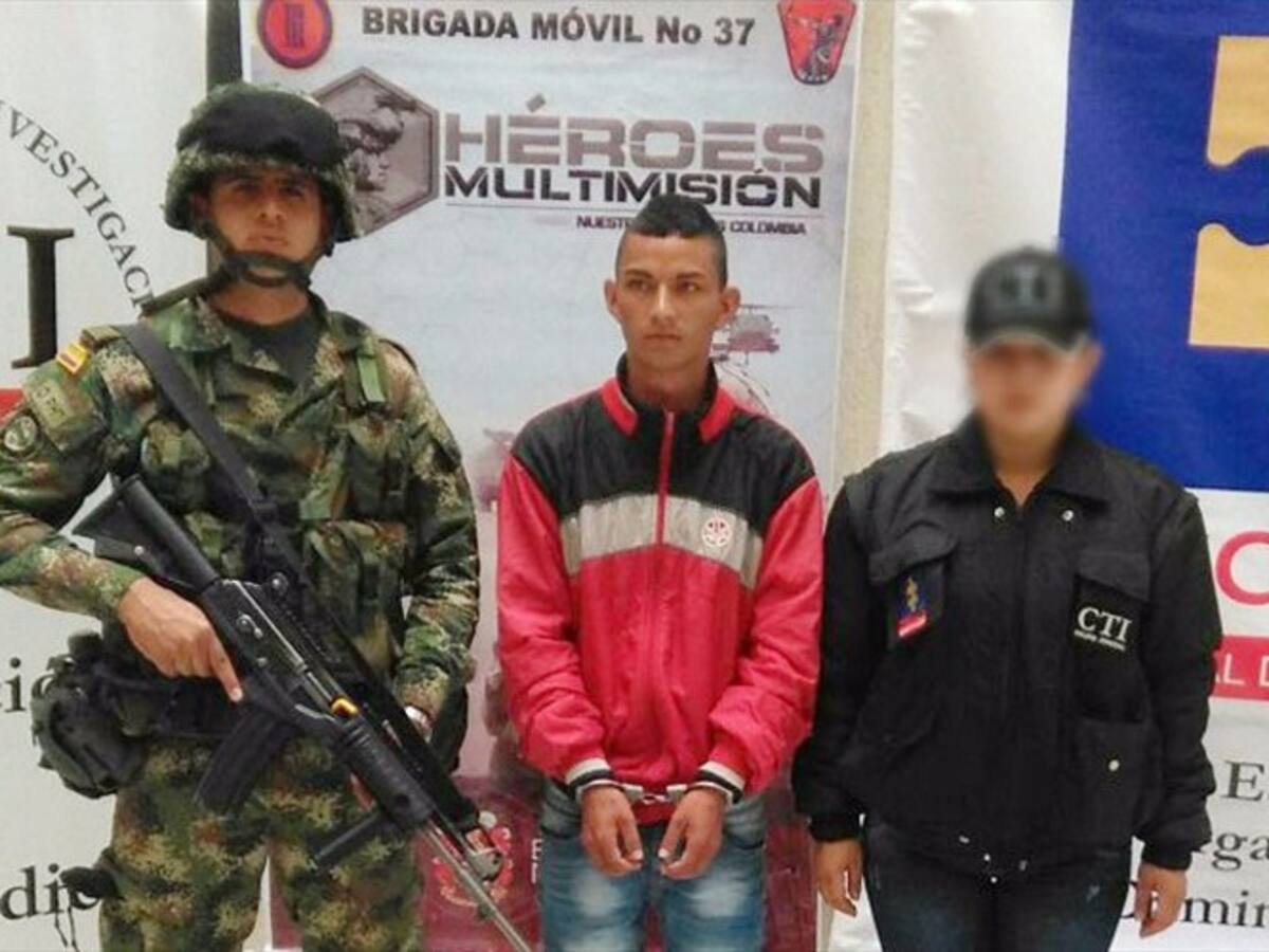 Capturado alias El Zarco, integrante del Eln en El Tambo, Cauca