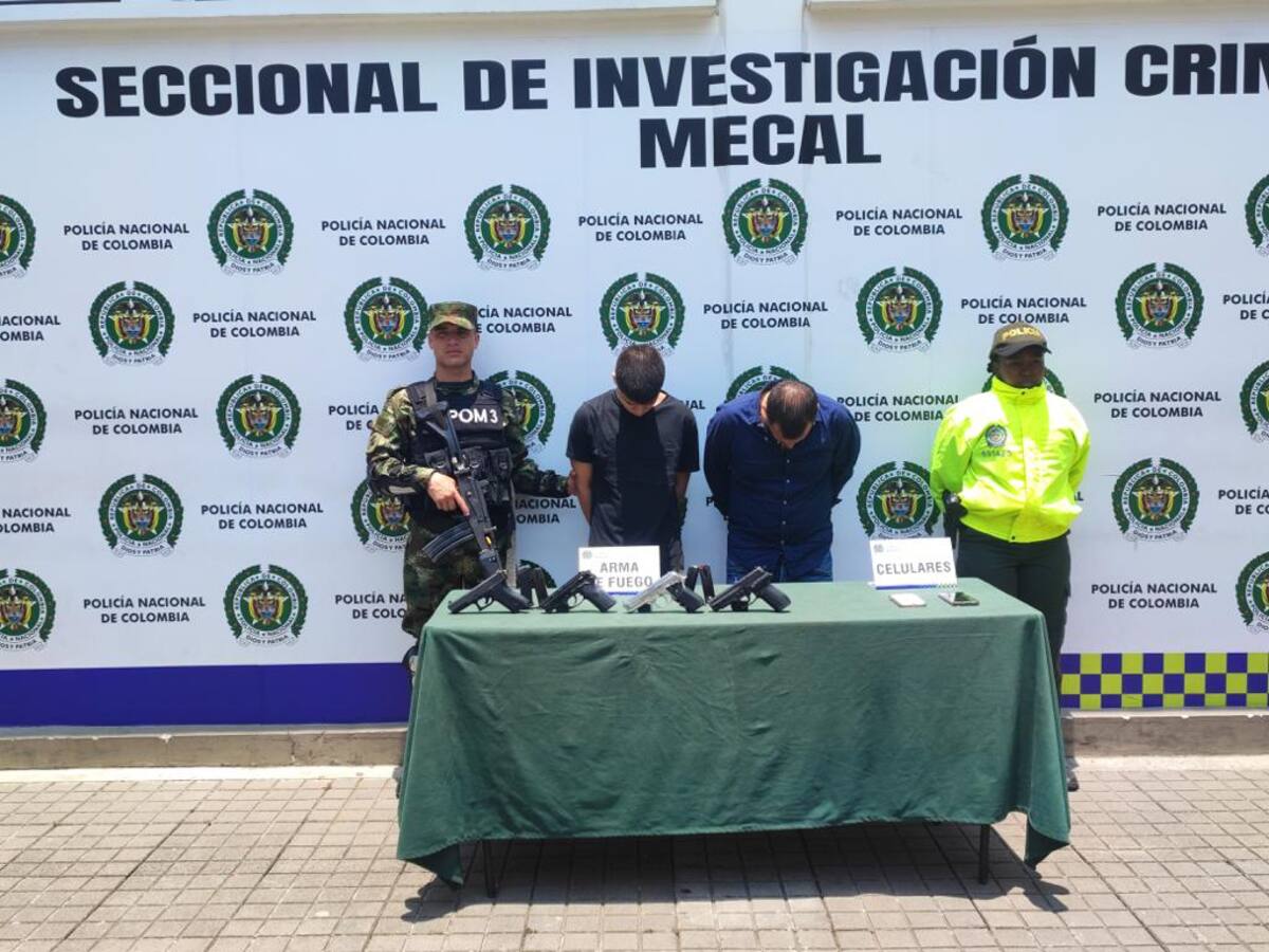 Capturan a 7 integrantes de organización que comercializaba armamento para disidencias