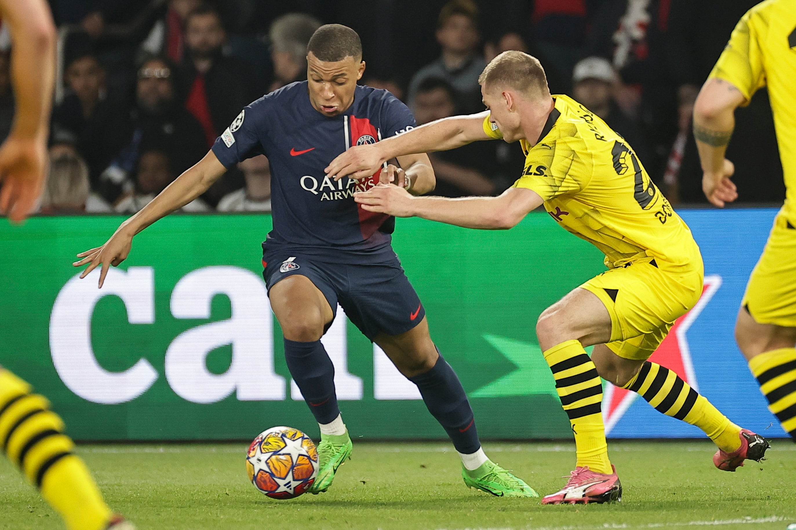 PSG Vs. Borussia Dortmund. Foto: EFE/EPA/CHRISTOPHE PETIT TESSON