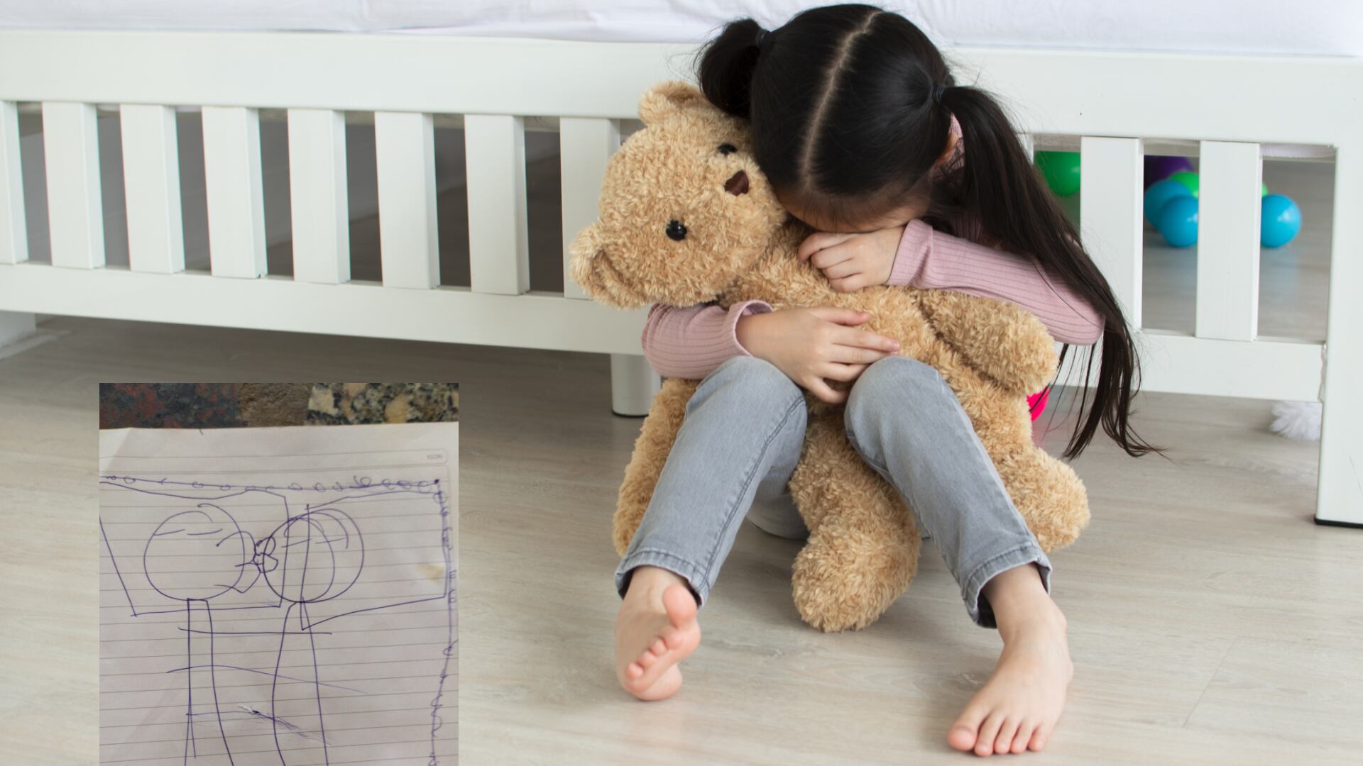 A través de un dibujo de su hija, madre descubrió que la menor era abusada por su padrastro