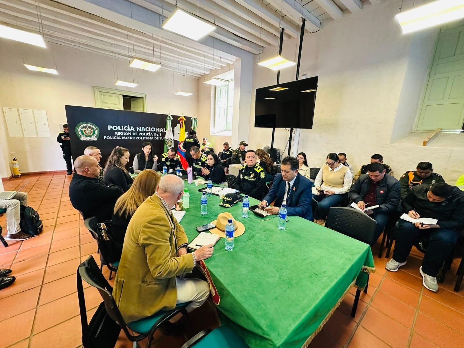 El Puesto de Mando Unificado (PMU) se instalará este domingo 26 de octubre en las instalaciones del Departamento de Policía de Boyacá a las 7:00 a.m / Foto: Suministrada