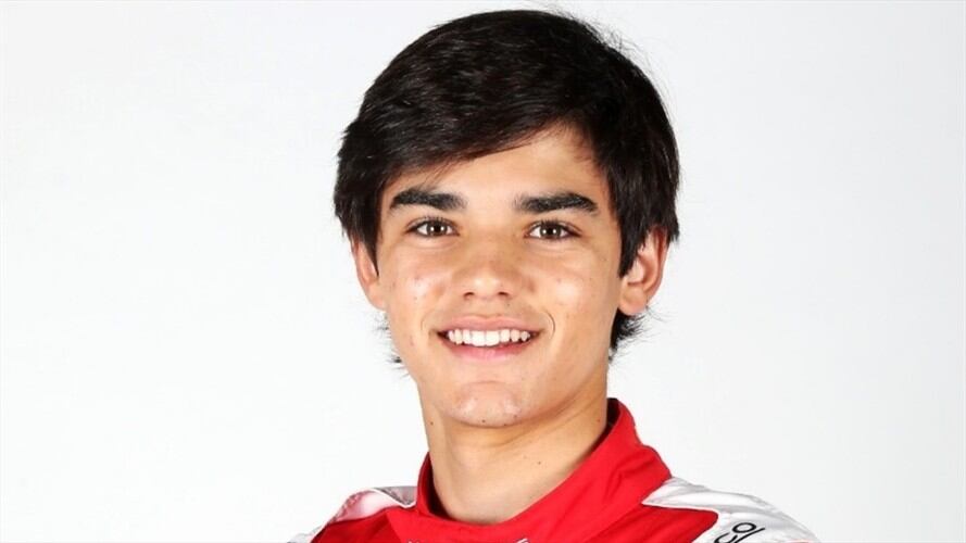 Sebastián Montoya brilló en el podio de la Fórmula 4 . Foto: Colprensa