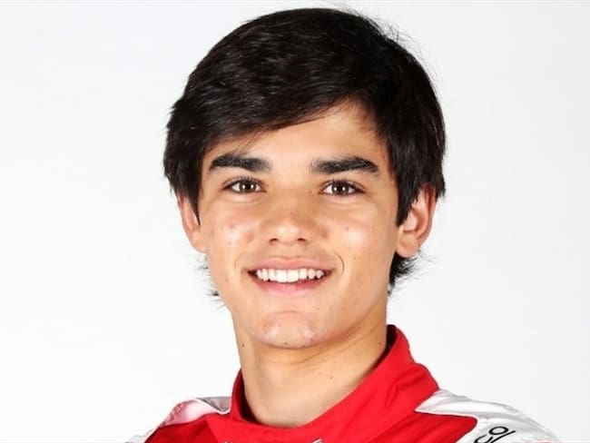 Sebastián Montoya brilló en el podio de la Fórmula 4 . Foto: Colprensa