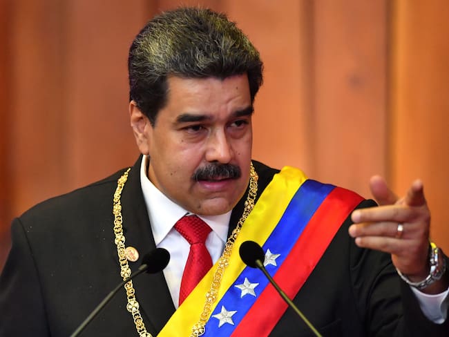 Presidente de Venezuela, Nicolás Maduro. (Photo by Yuri CORTEZ / AFP)        (Photo credit should read YURI CORTEZ/AFP via Getty Images)