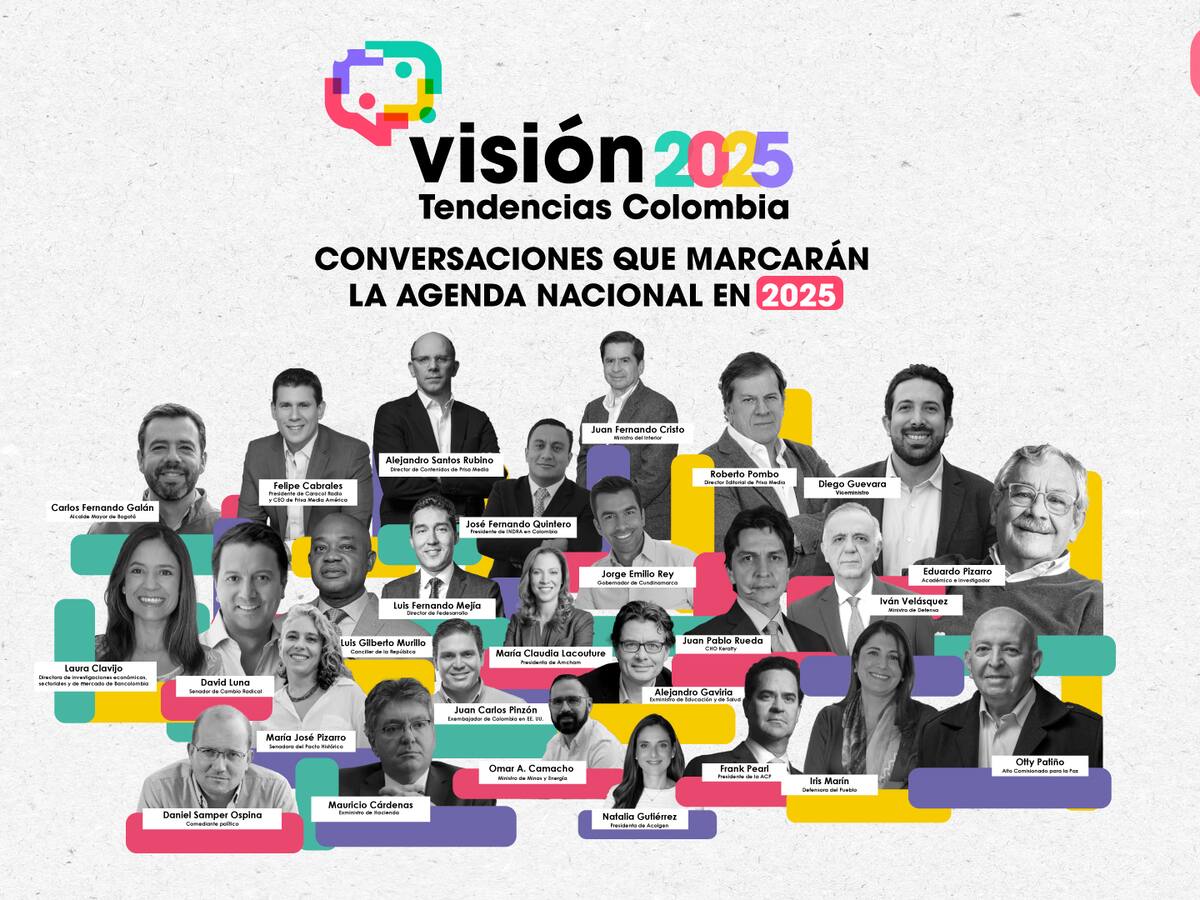 Visión 2025: Líderes trazan la ruta de Colombia para el próximo año