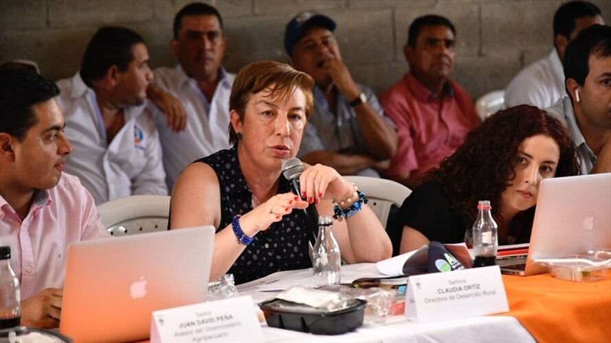 Claudia Ortiz fue suspendida por la Procuraduría por presunta participación en política. Foto: Colprensa