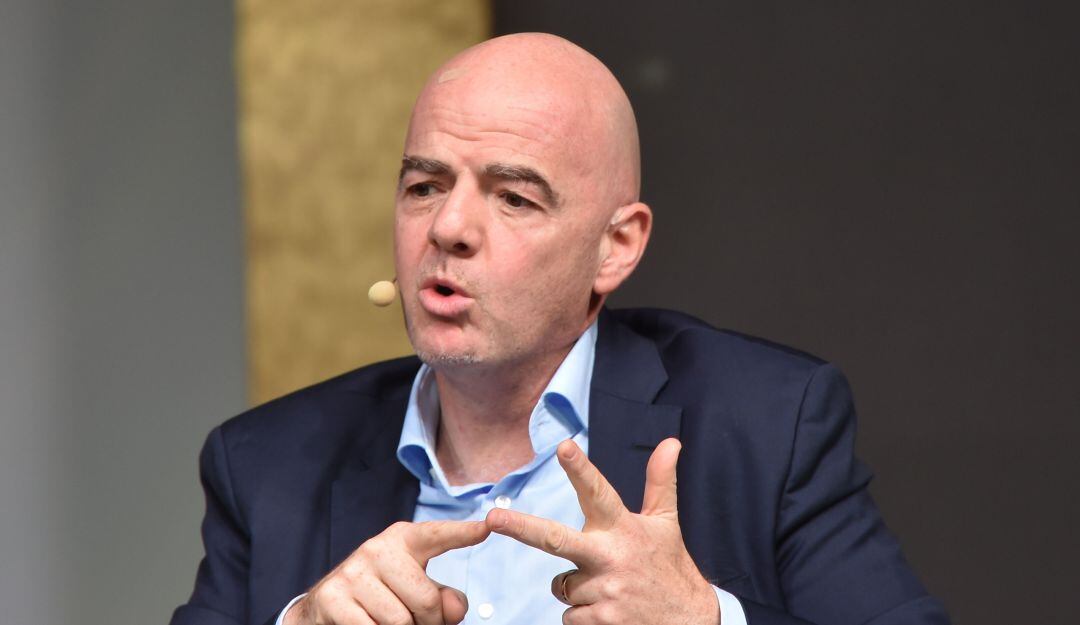 Gianni Infantino, presidente de la FIFA.