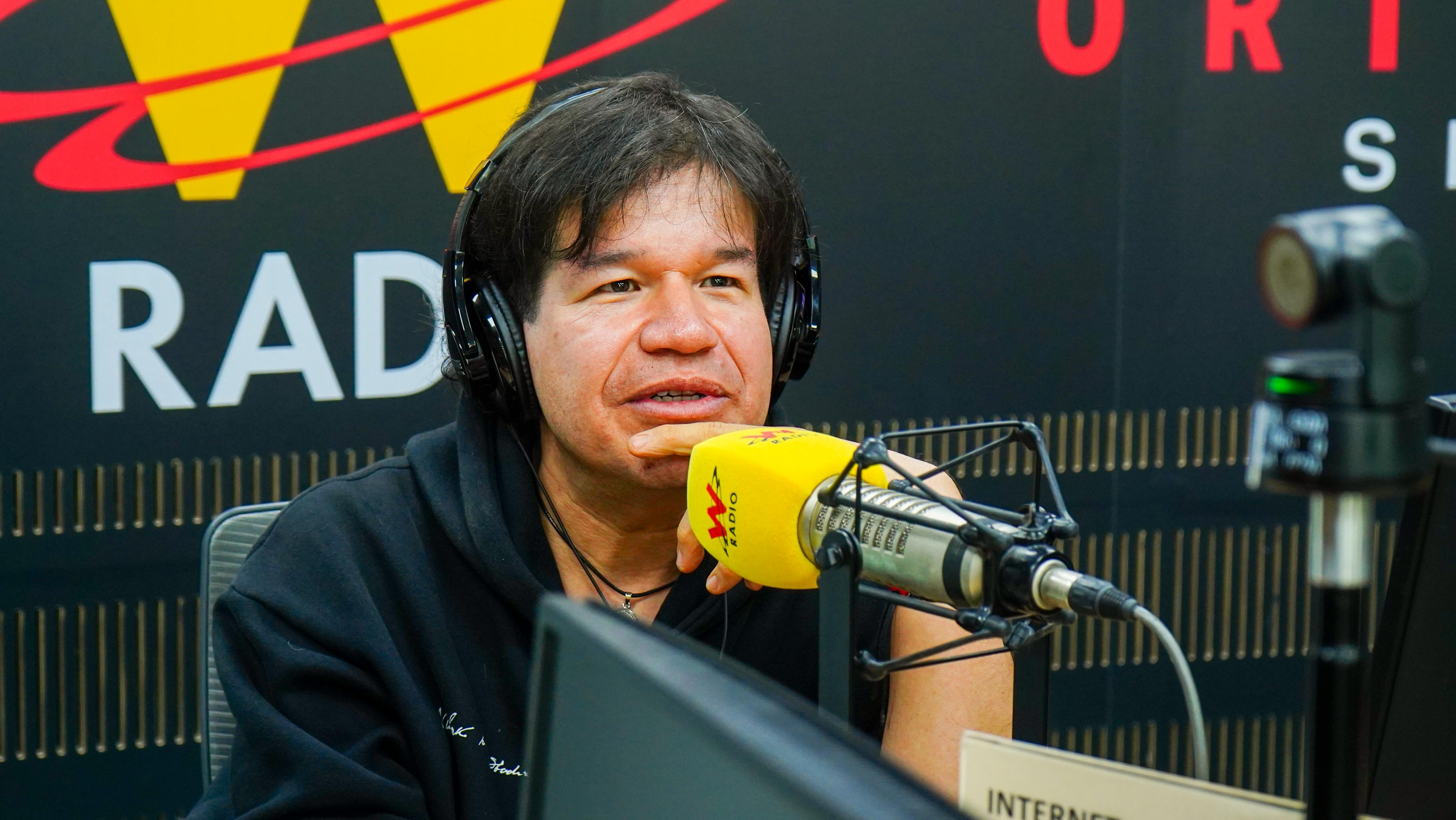 Hernán Puentes. Foto: W Radio.