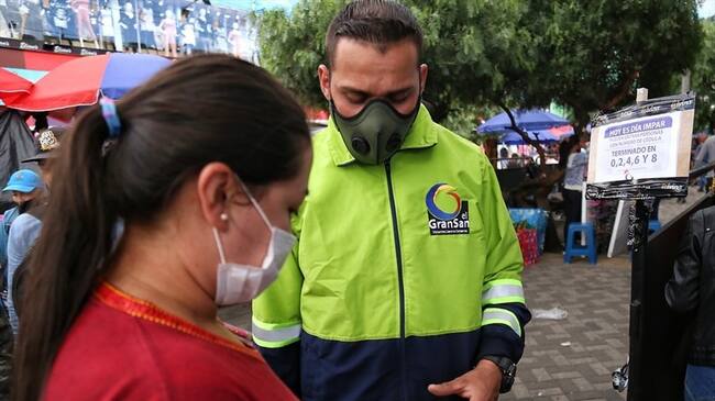 Pico y cédula en Bogotá. Foto: Colprensa