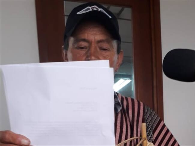 Dios me mandó a enviarle una carta a Juan Guaidó, dice campesino de Úmbita (Boyacá)
