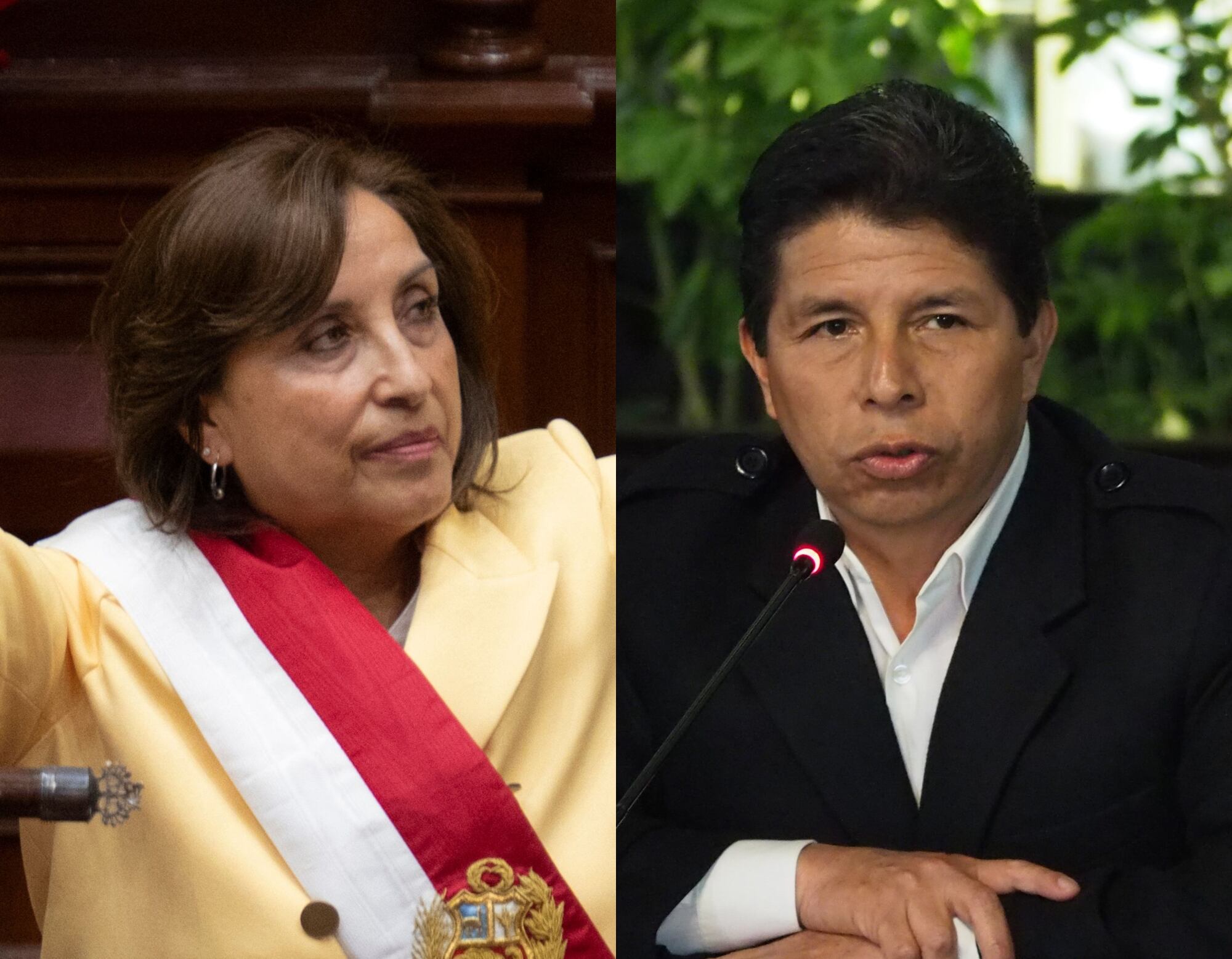Dina Boluarte y Pedro Castillo | Fotos: GettyImages