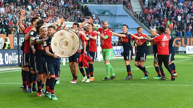 Bayern Múnich se corona campeón de la Bundesliga. Foto: Getty Images