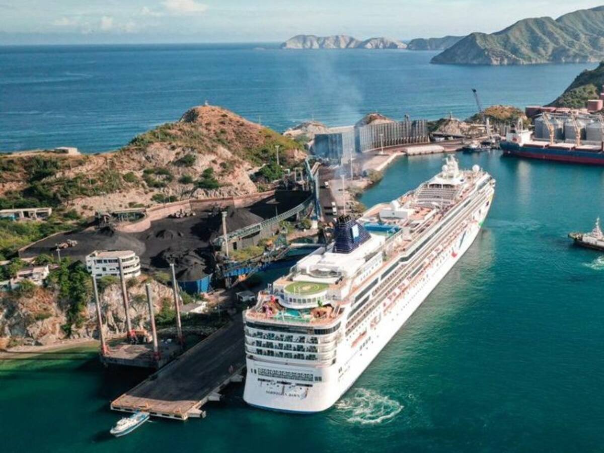 Santa Marta recibió al crucero Aida en su primera visita con más de 2.000 turistas