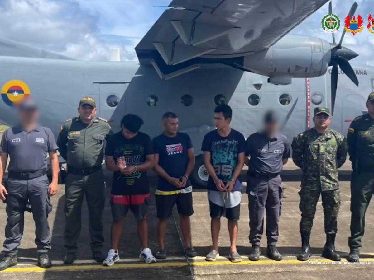 Capturan a tres presuntos integrantes de disidencias de las Farc por reclutar menores indígenas