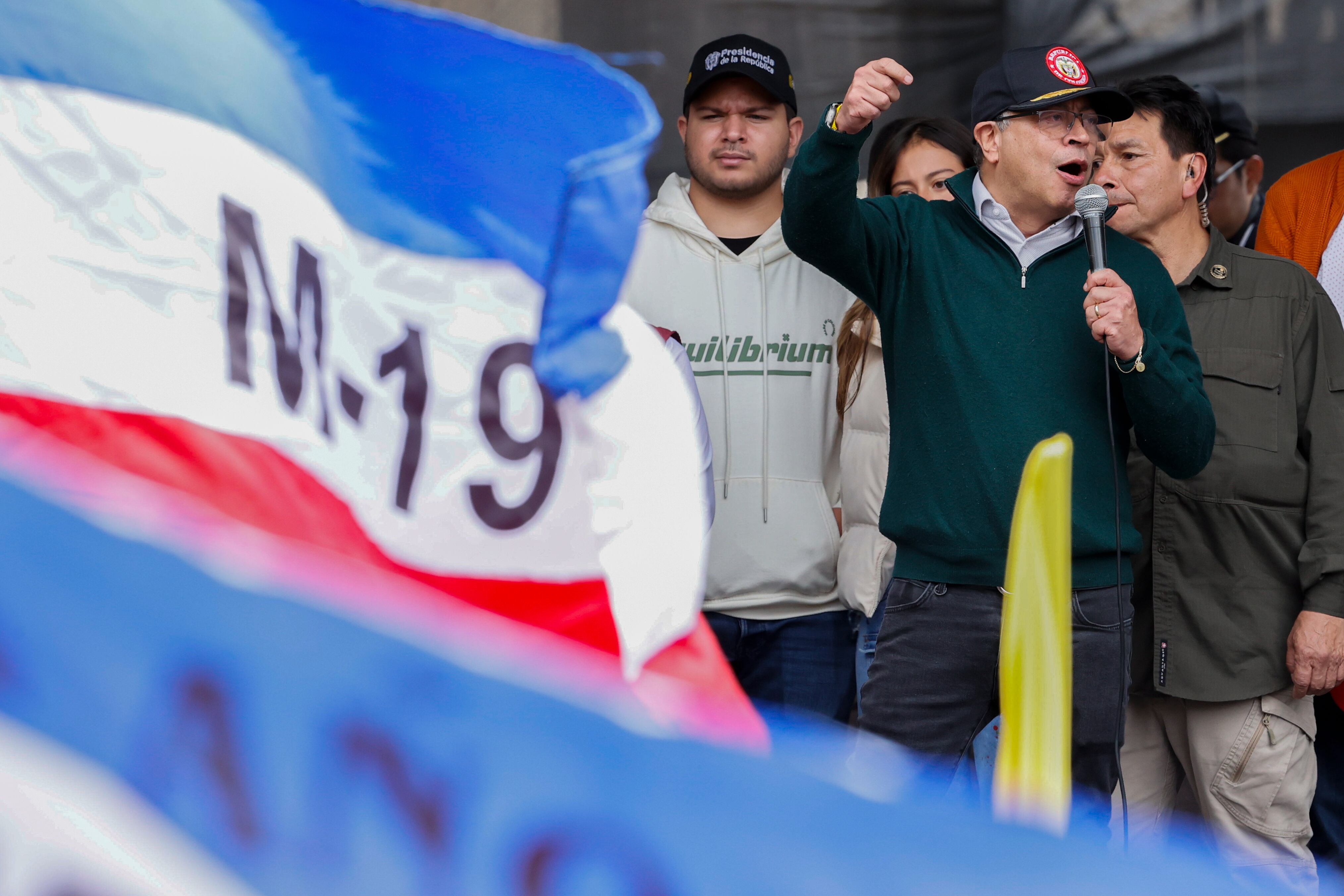 Gustavo Petro. Foto: EFE/ Mauricio Dueñas Castañeda