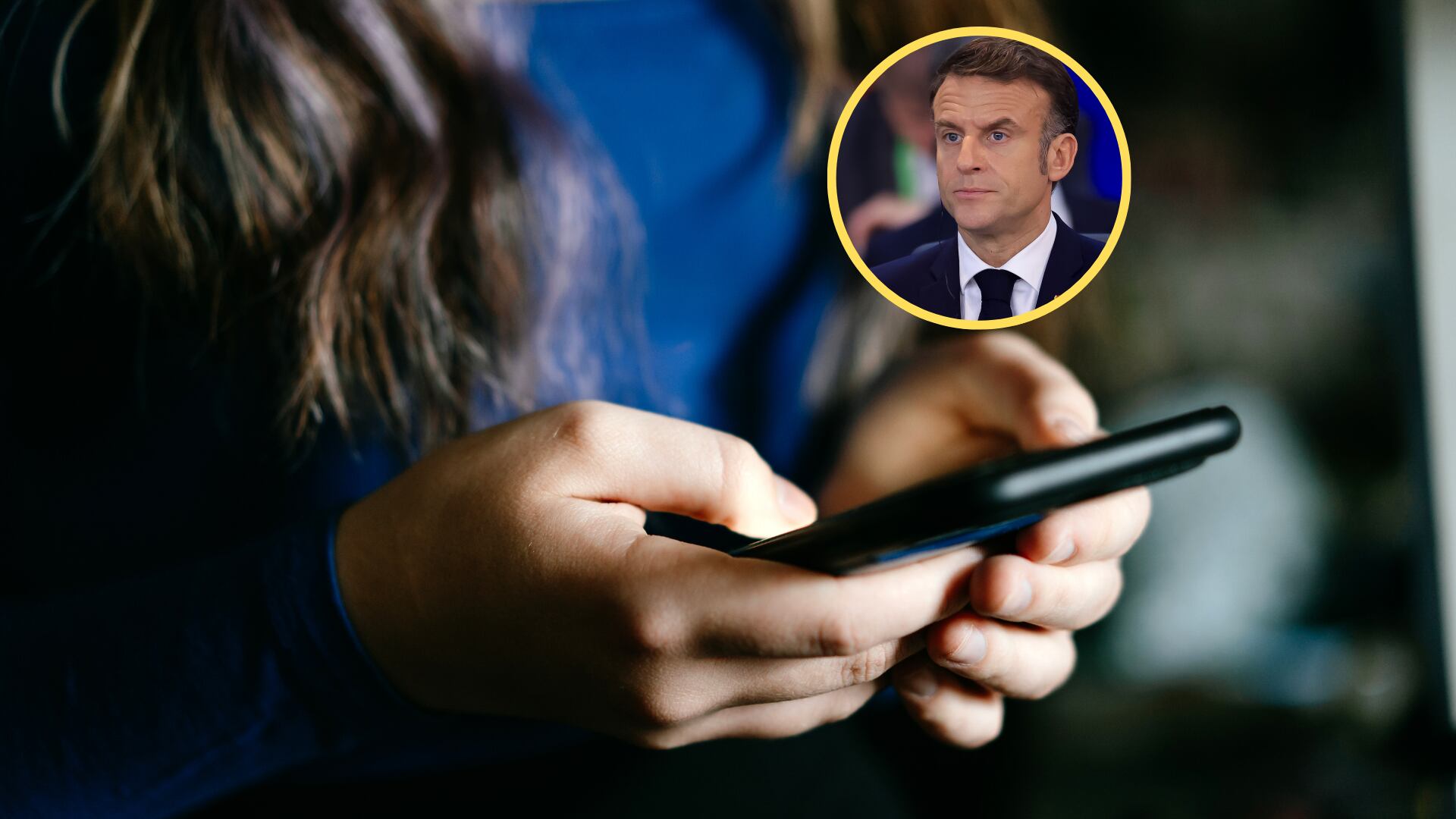Macron. Foto: Buda Mendes/Getty ImagesUso de redes. Foto: Getty Images.