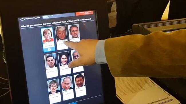 Alexander Vega propondría un modelo electrónico para que los colombianos puedan ejercer su derecho al voto.. Foto: Captura de Youtube