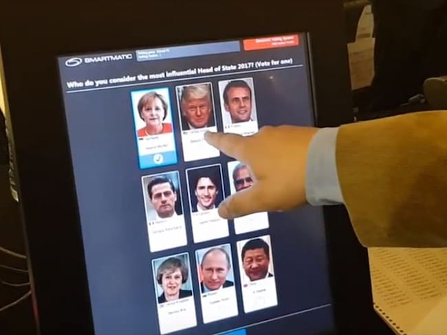Alexander Vega propondría un modelo electrónico para que los colombianos puedan ejercer su derecho al voto.. Foto: Captura de Youtube