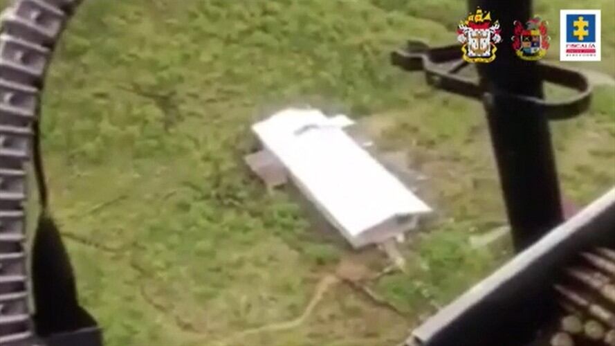 De acuerdo a la Fiscalía, dicho semillero, ubicado en el Cañón del Micay, era utilizado por grupos delictivos para procesar la hoja de coca . Foto: Cortesía