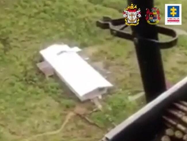 De acuerdo a la Fiscalía, dicho semillero, ubicado en el Cañón del Micay, era utilizado por grupos delictivos para procesar la hoja de coca . Foto: Cortesía