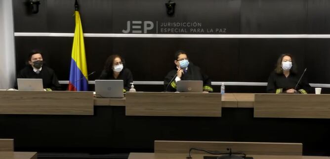 Víctimas denuncian a JEP aberraciones sexuales. Foto: Cortesía JEP