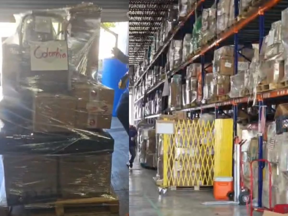 Videos: así preparan toneladas de ayudas humanitarias en Miami que enviarán Colombia tras terremoto