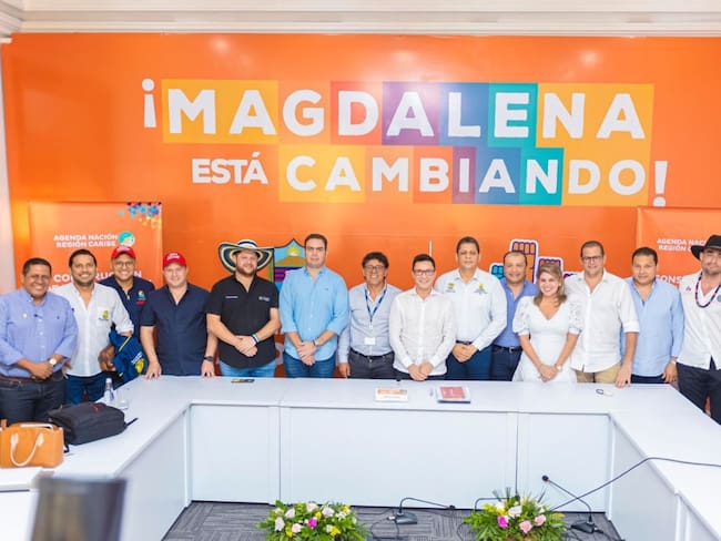 Reunión de gobernadores con director de Gestión del Riesgo/ Gobernación del Magdalena