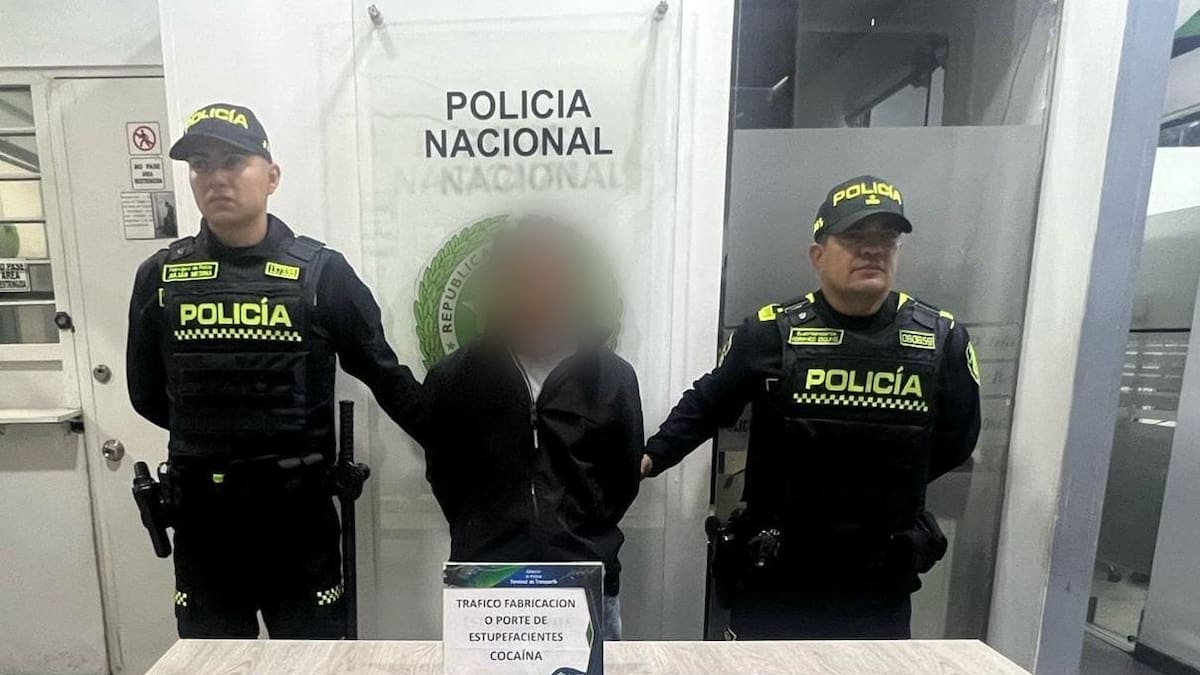 Capturan estadounidense que se hacía pasar por sordo para transportar cocaína en Bogotá