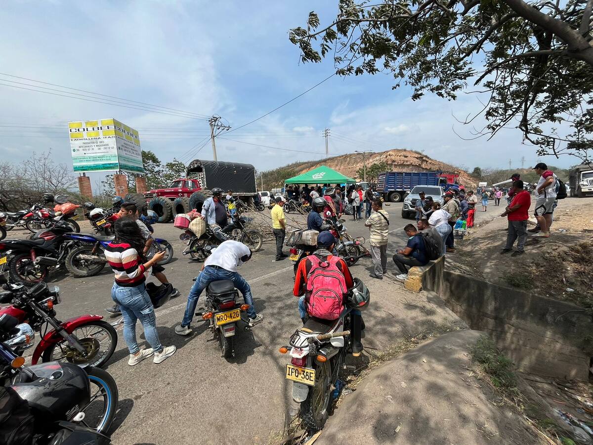 Norte de Santander tiene 22 puntos de bloqueos por paro camionero