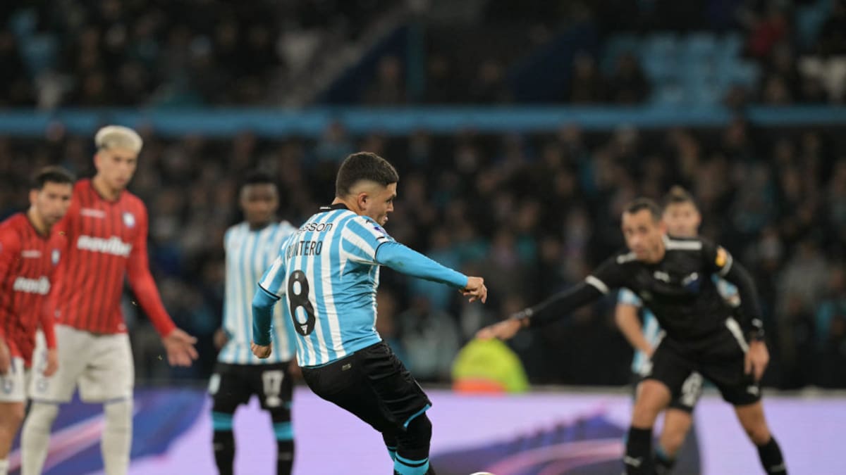 Magistral asistencia de Juan Fernando Quintero y doblete de Johan Carbonero con Racing